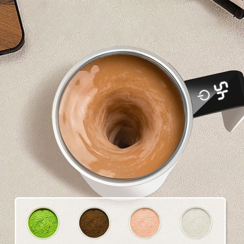 Self Stirring Coffee Mug With Lid