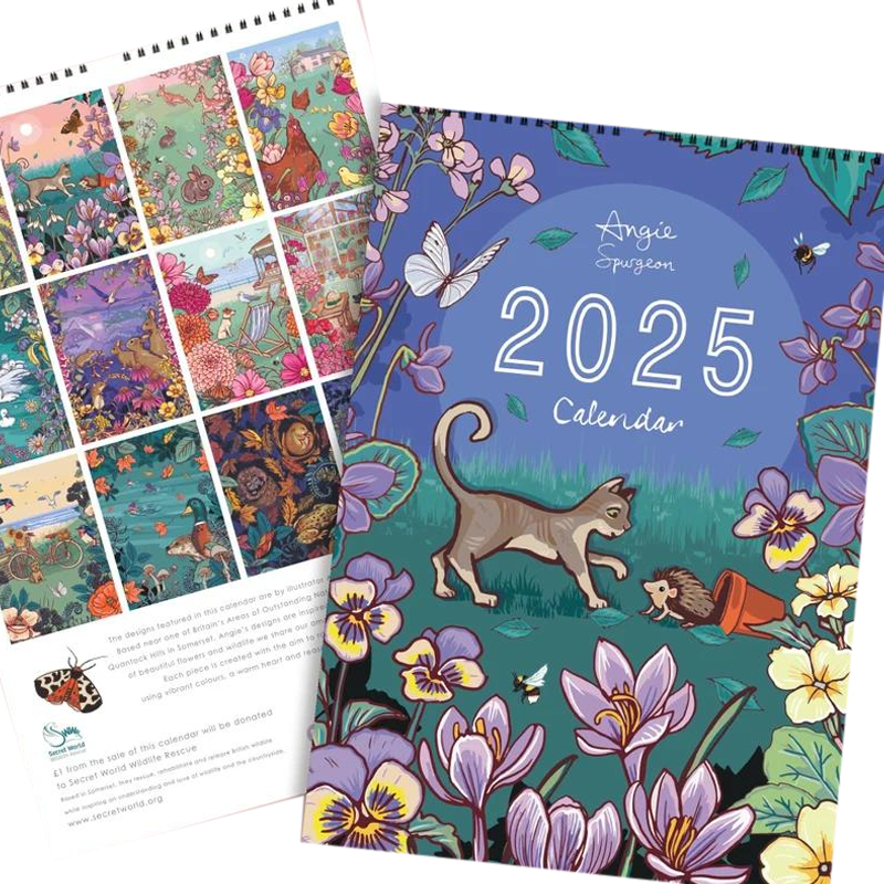 2025 Wall Calendar of Nature and Wildlife Art