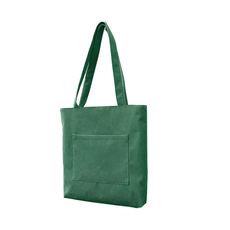 Casual Tote Bag With Pockets