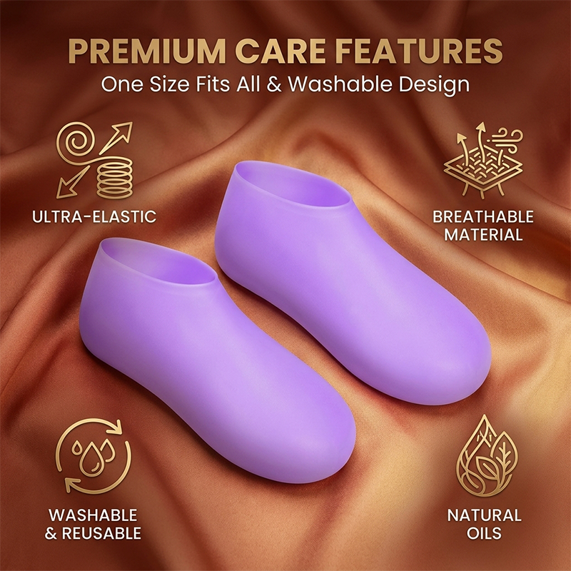 Silicone protective foot covers