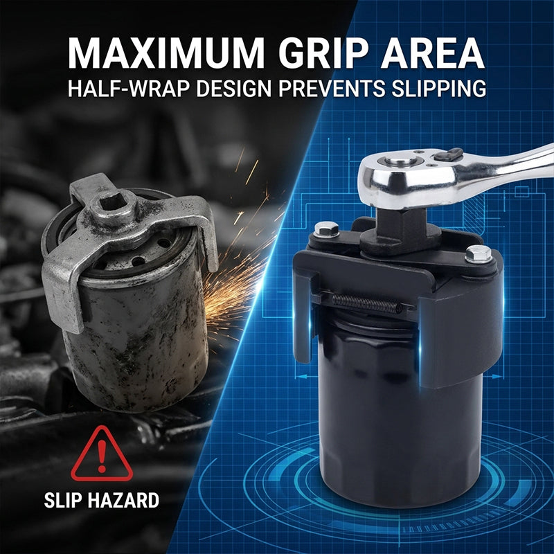 U-shaped oil filter wrench