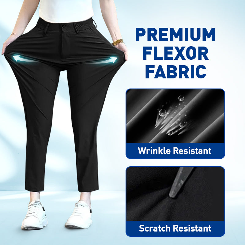 Ice Silk Stretch Pants