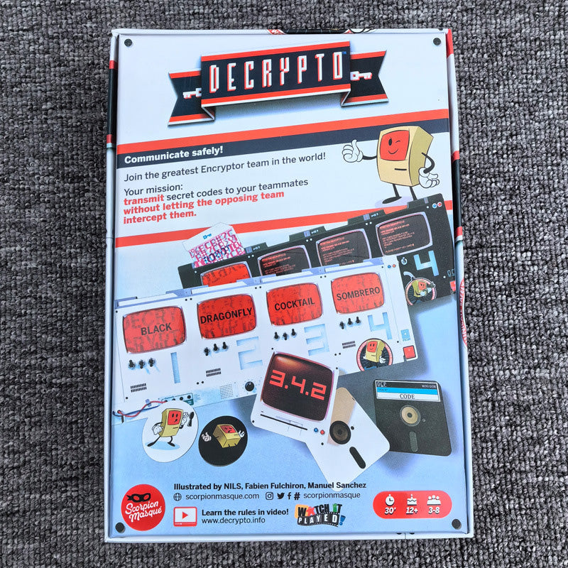 Decrypto communicate safely Mystery Party Games for Adults
