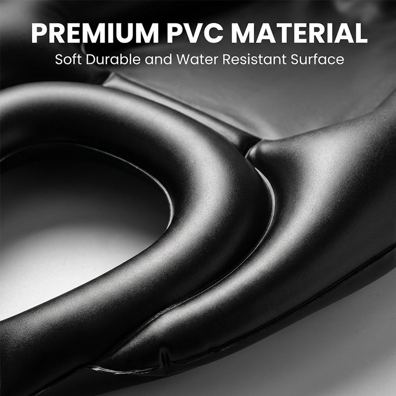 Inflatable shampoo basin