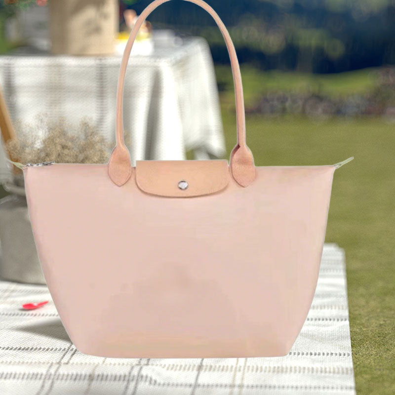 Nylon Dumpling Tote Bag