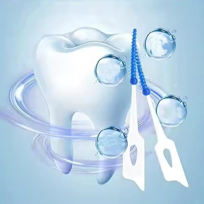 Tooth crevice brush