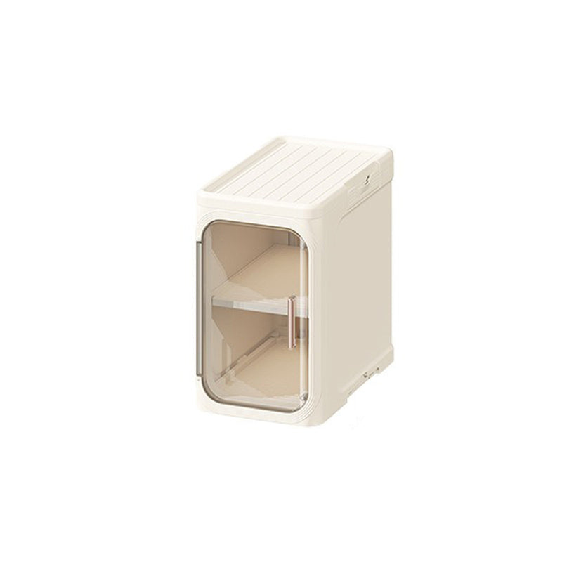Multi-Tier Narrow Storage Cabinet
