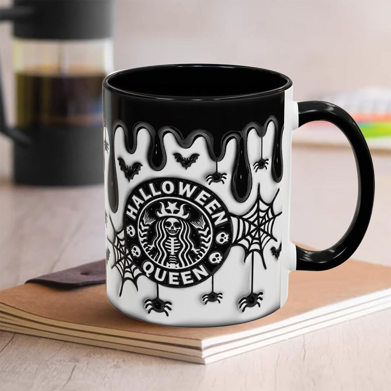 Halloween Queen 3D Inflated Coffee Mug