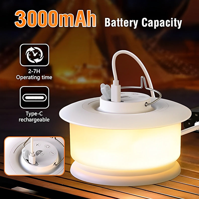 Portable Retractable Outdoor Camping Light Strip