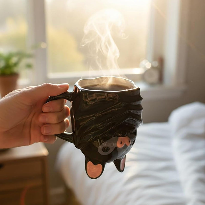Bat Upside Down Shaped Mug