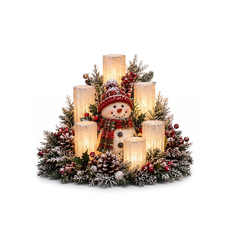 Christmas Candle Holder Ornament