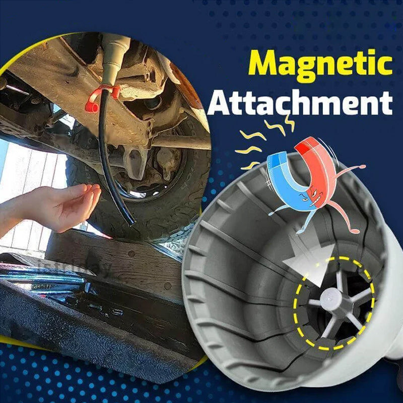 Magnetic Spill-Free Oil Change Tool