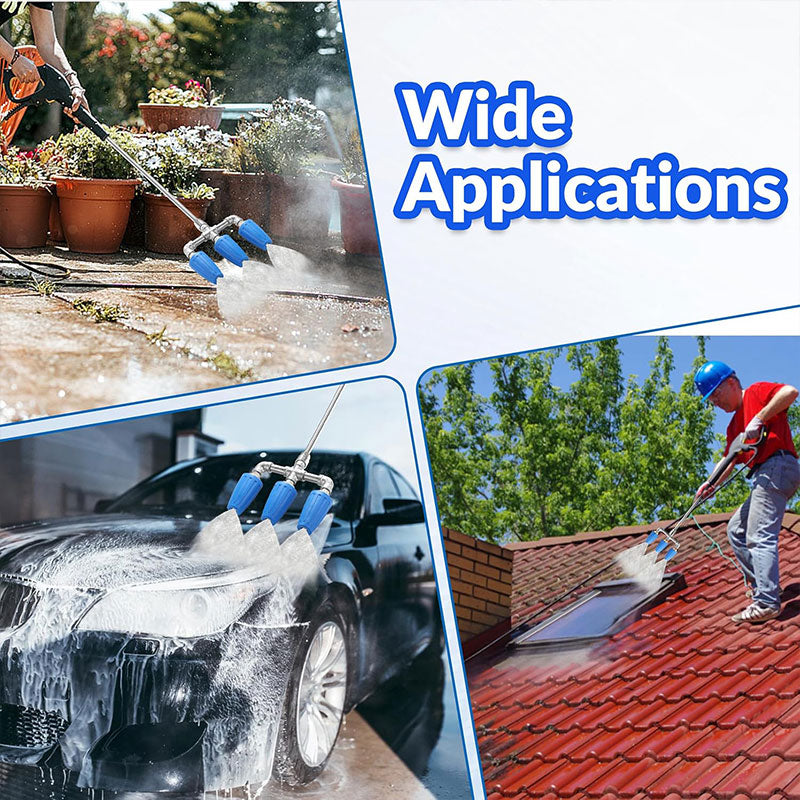 Triple Turbo Nozzle Pressure Washer