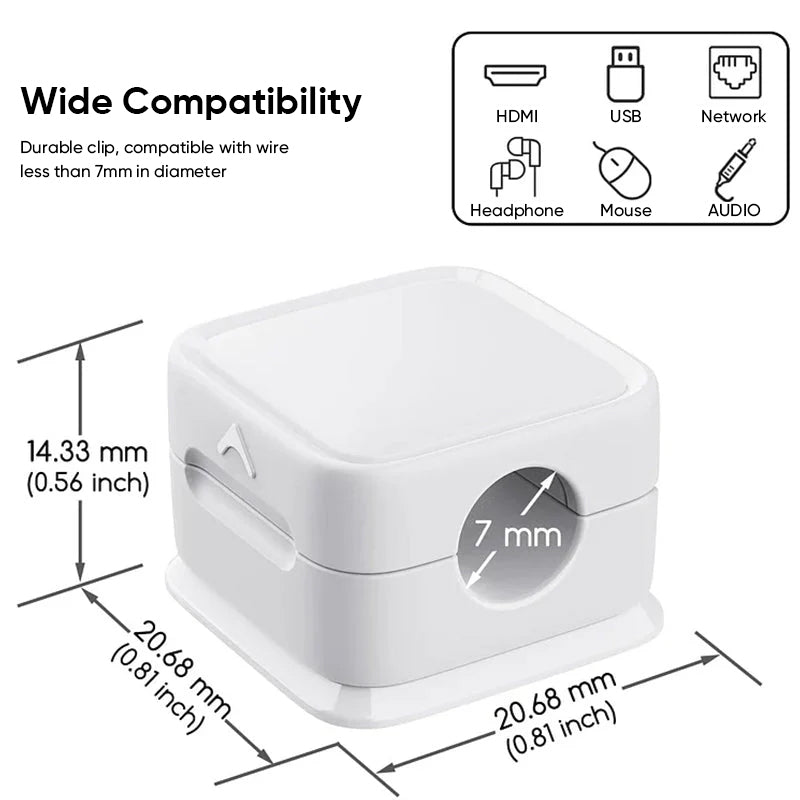 Magnetic Cable Storage Organizer