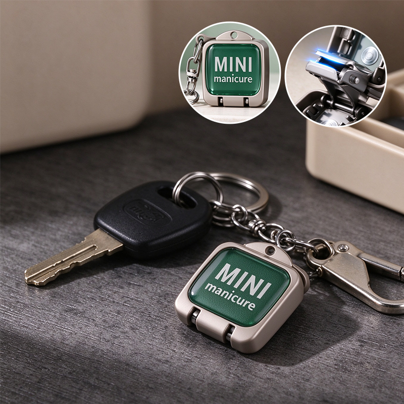 Stainless Steel Foldable Mini Nail Clippers