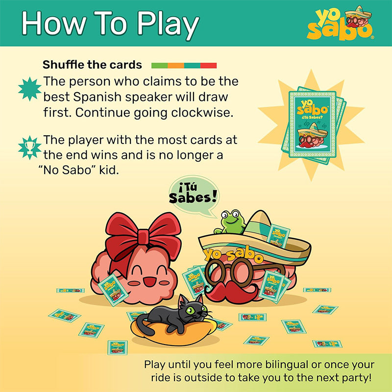 Bilingual Card Games