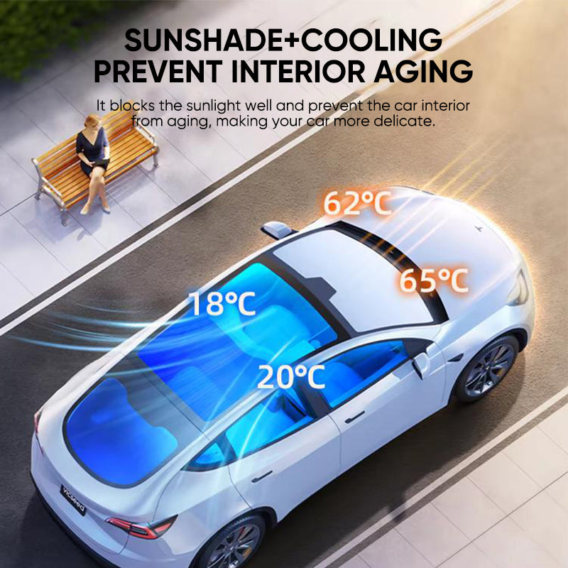 Automatic Retractable Car Sunshade