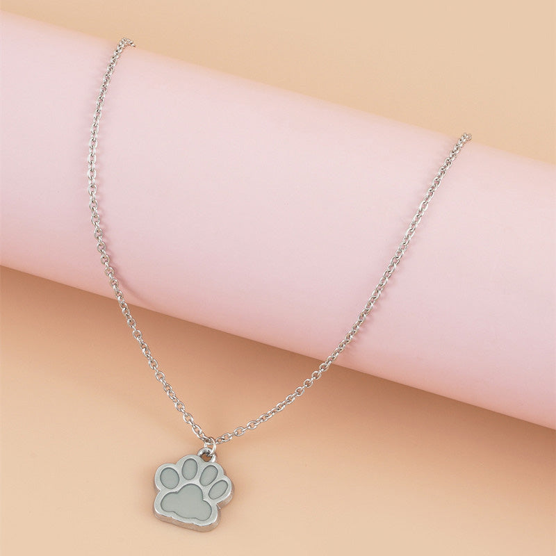 Dog Paw Necklace