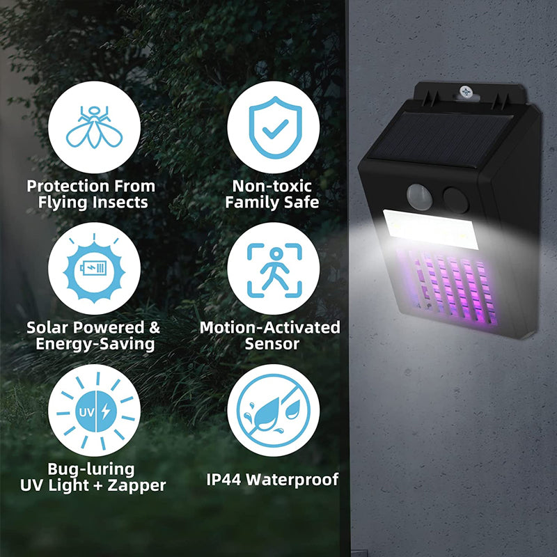 Solar Mosquito Killer Wall Lamp