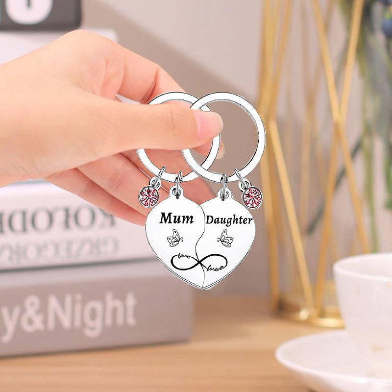 Mother's Day Engraved Keychain