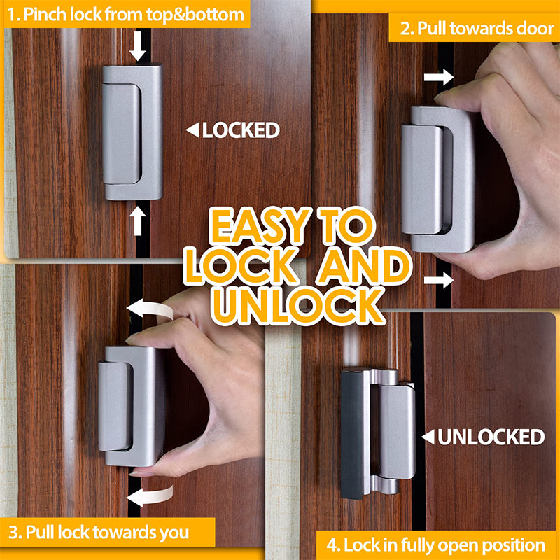 Home safety door locks