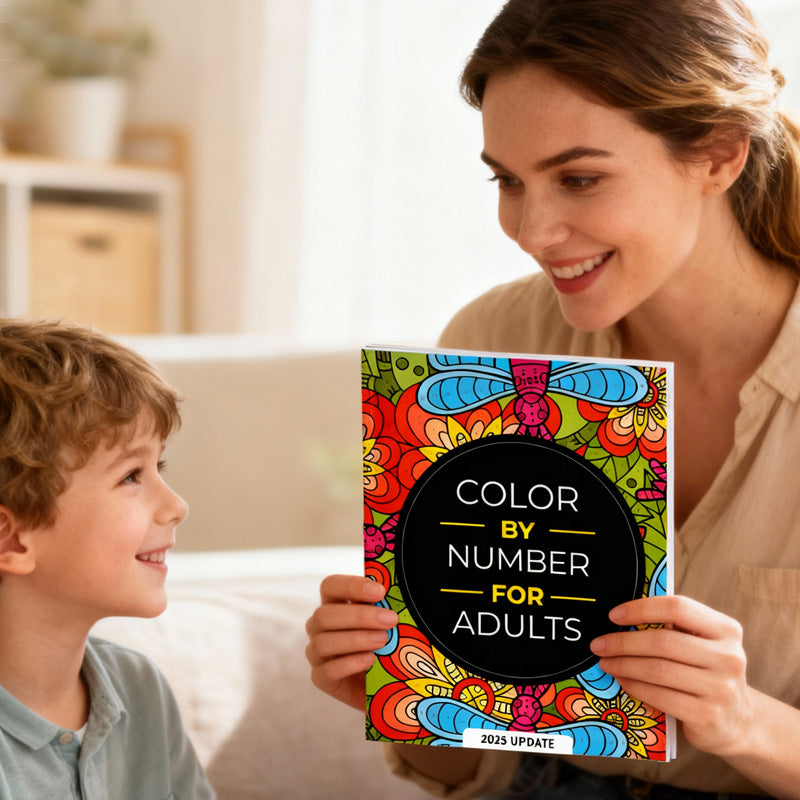 Color By Number For Adult Relaxation