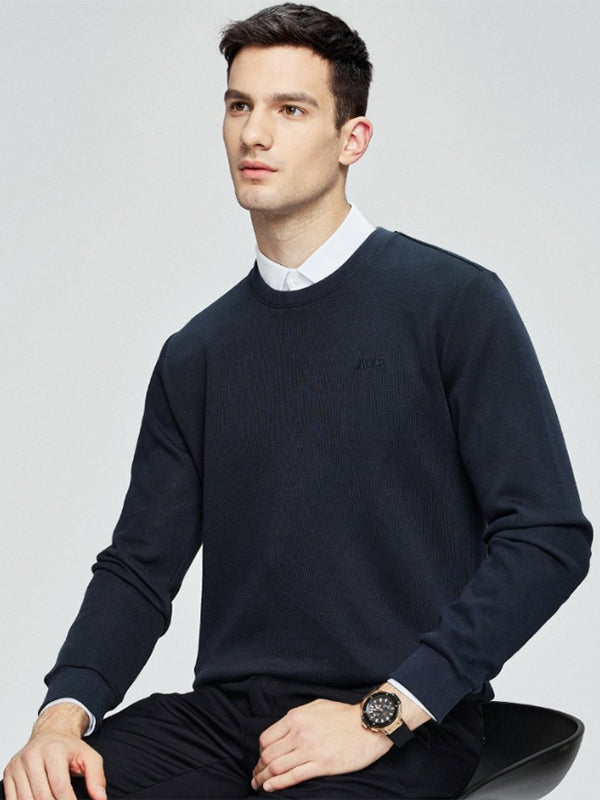 Solid Color Thickened Long Sleeve Top