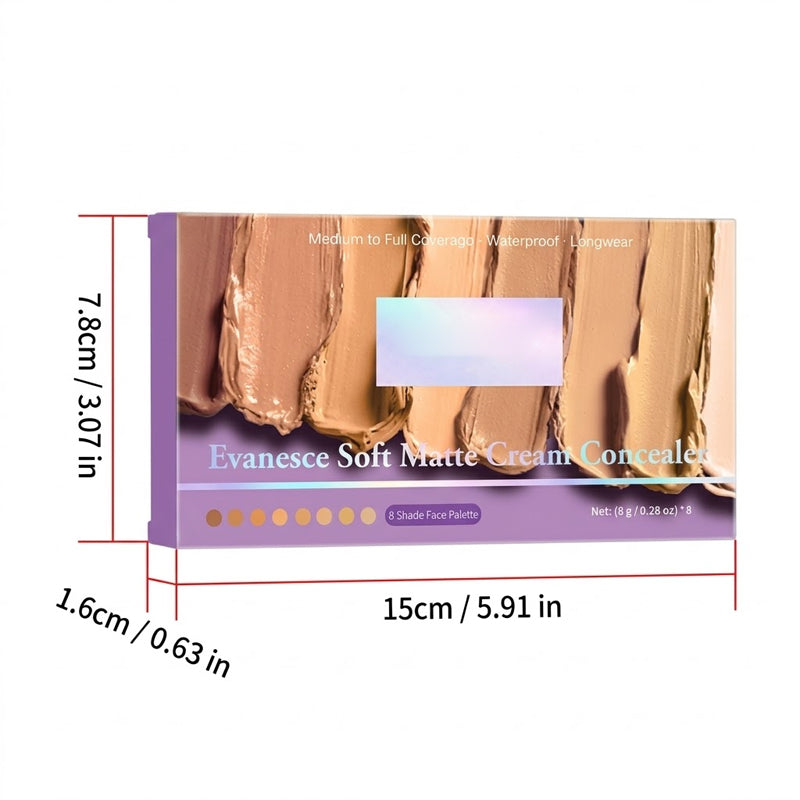 8-Color Concealer Palette