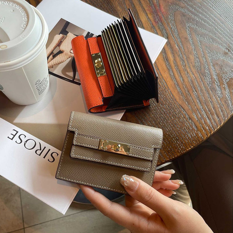 Kylie Designs Leather Small Card Case