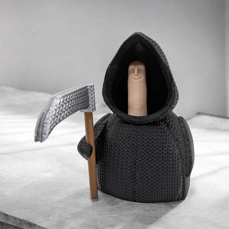 Mr Nice Guy - Knitted Grim Reaper