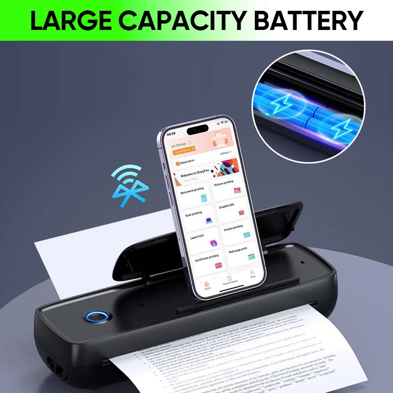 Wireless Tattoo Template Printing Machine