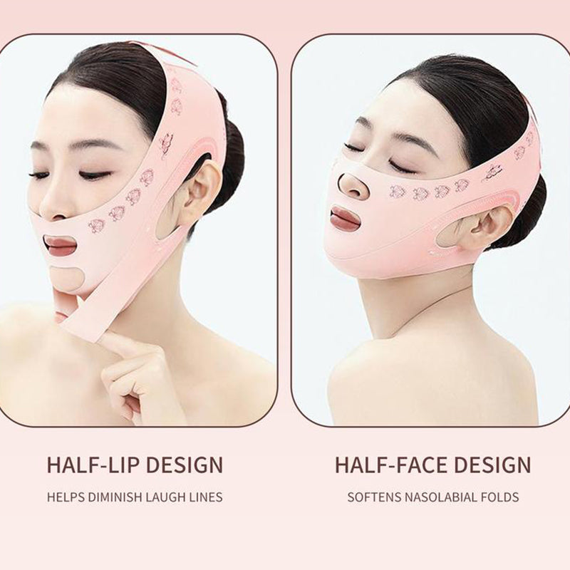 Lifting and firming face slimming bandage