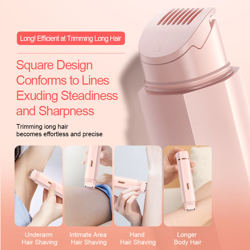 Dual-Head Electric Hair Shaver