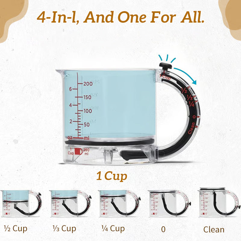 4 in 1 Adjustable Measuring Cup