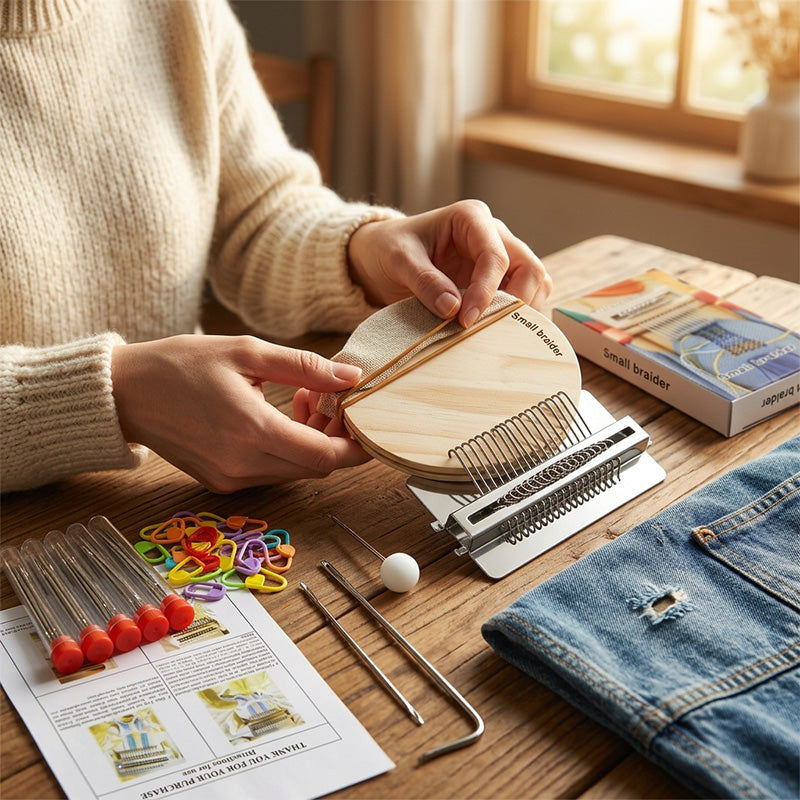 Mini Darning Loom Speed Weaving Tool