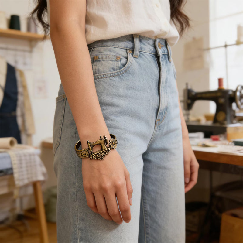 Sewing Machine Themed Bracelet