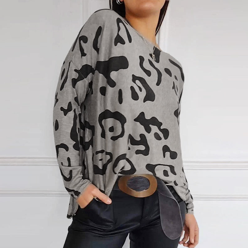 Italian Animal Print Sweater