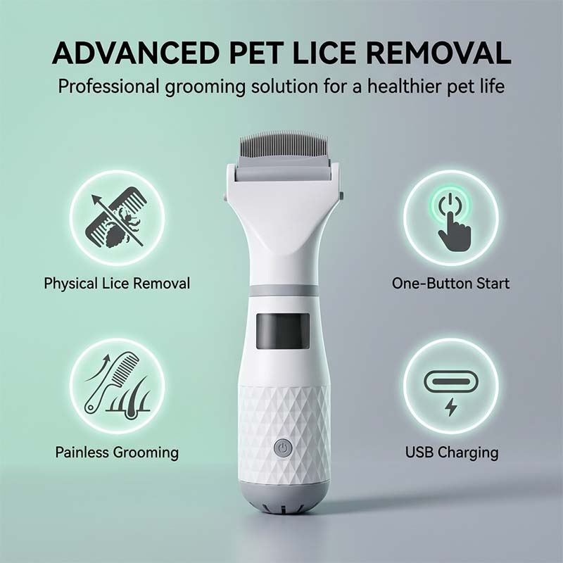 Electric Flea Comb for Dogs & Cats