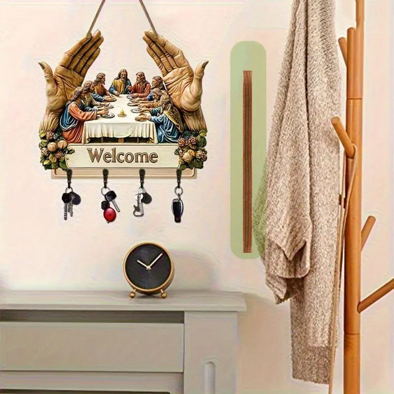 Key Rack Decorative Hanging Accessory