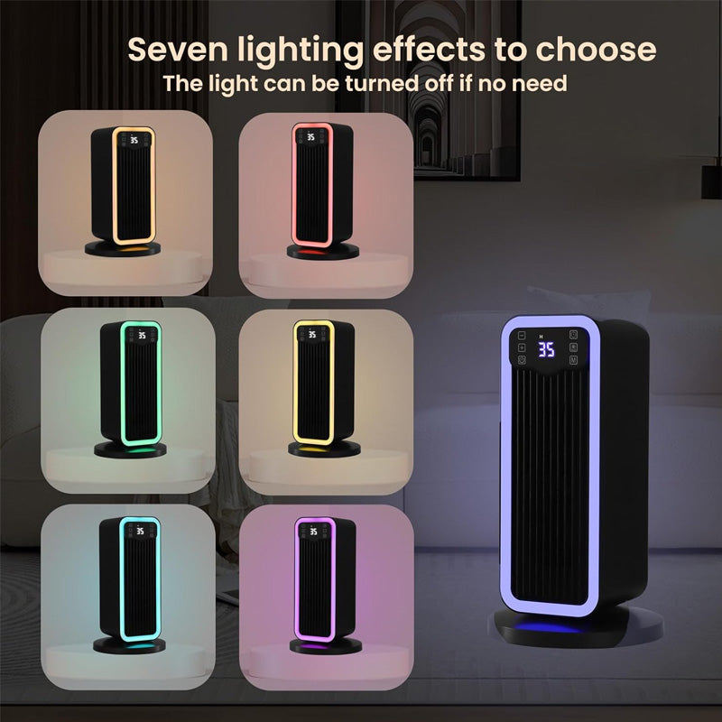 Smart Temperature-Controlled Heater Fan