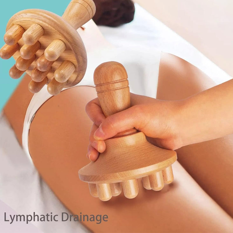 Beech Wood Massage Set
