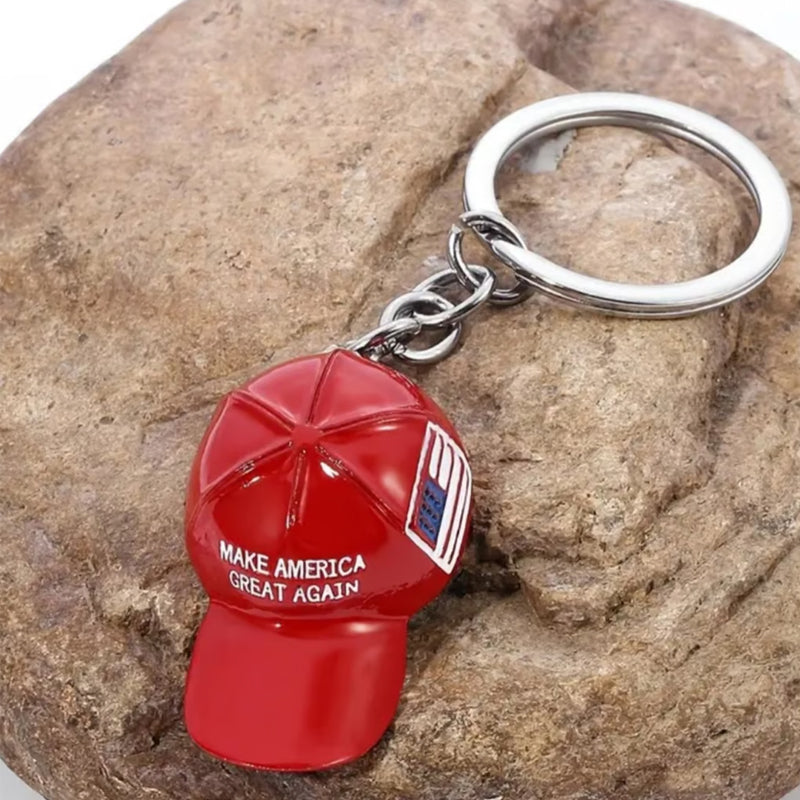 Hip Hop Baseball Cap Keychain