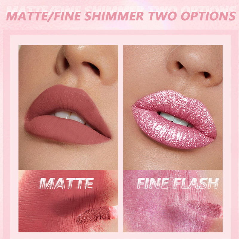 Matte Shimmer Lip Glaze