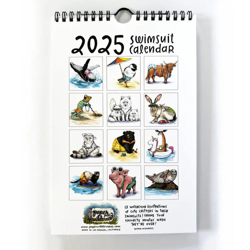Animal Swimsuit Calendar