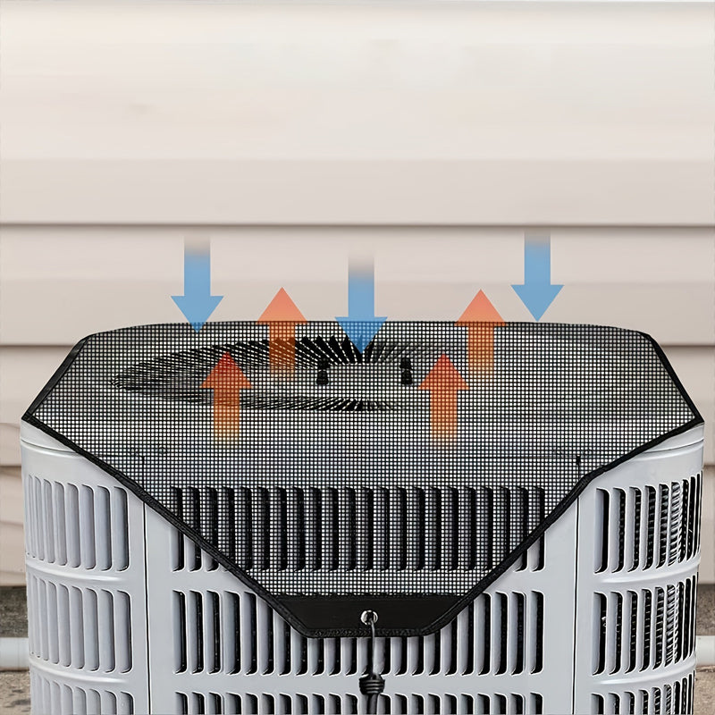 Outdoor AC Condenser Protective Mesh Cover