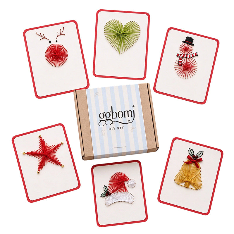 Merry Christmas Greeting Card DIY Kit