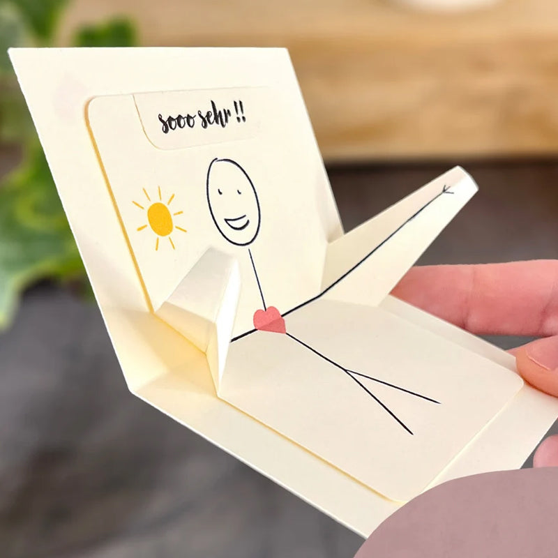 Embrace Pop-Up Greeting Card