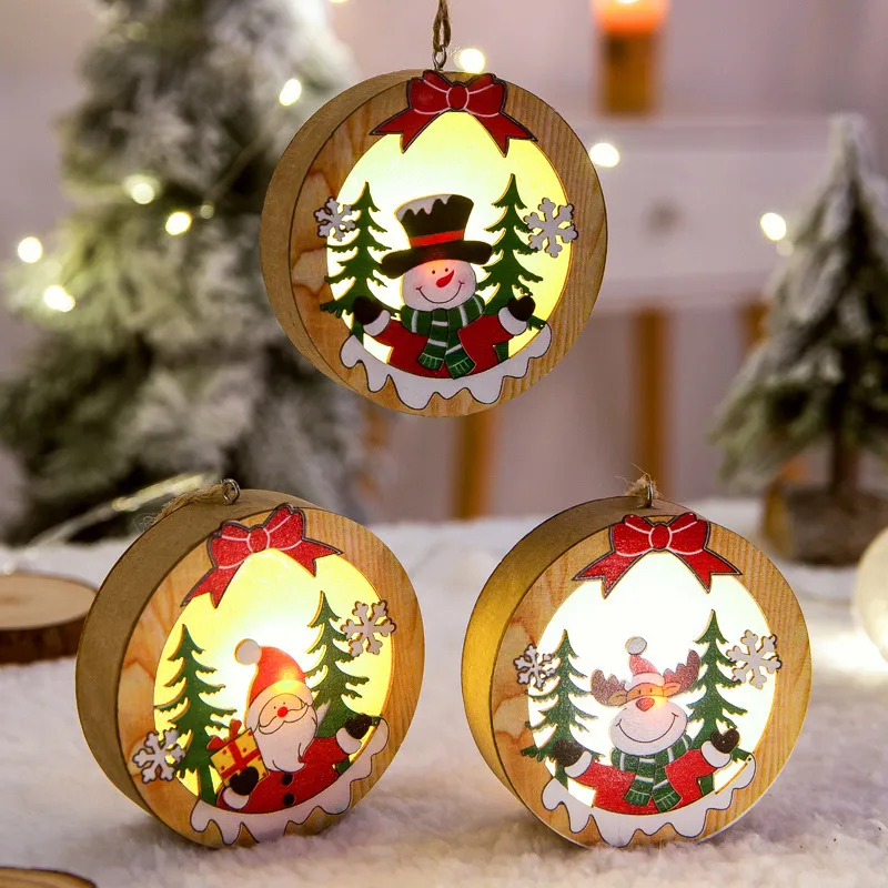 Christmas Tree Decoration Hanging Light Box