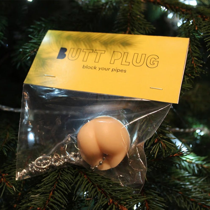 Funny Butt Beads Sink Plug