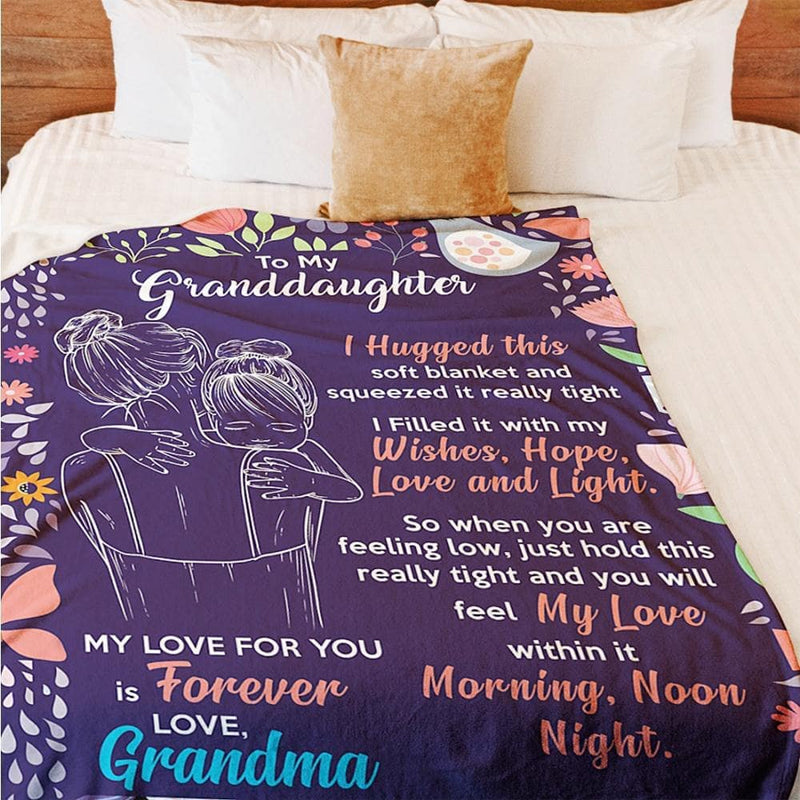 Granddaughter's Gift-Sweet Words Blanket